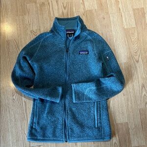 Patagonia women’s Teal Fleece Jacket